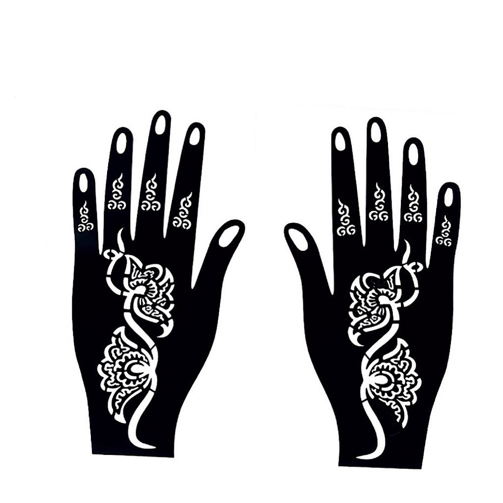 Henna Stencil Set, Henna Mehndi Kit, GESSO