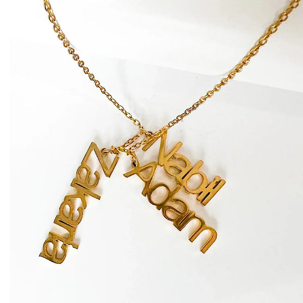 MULTIPLE CUSTOM NAME NECKLACE