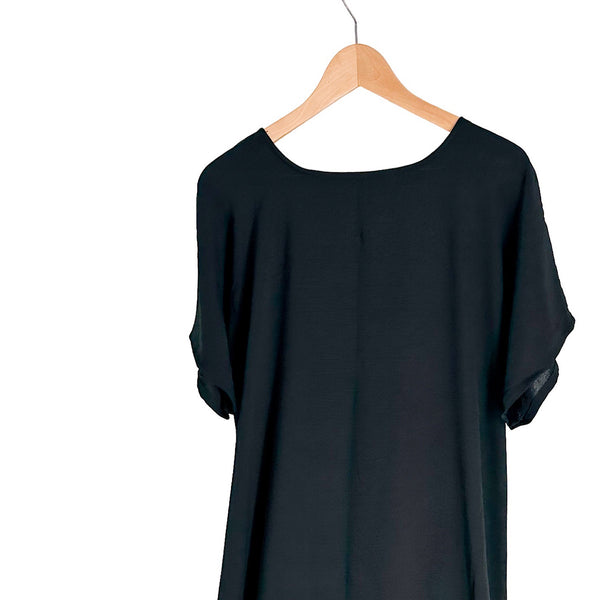 FULL UNDER SLIP DRESS BLACK FULL UNDER SLIP DRESS BLACK