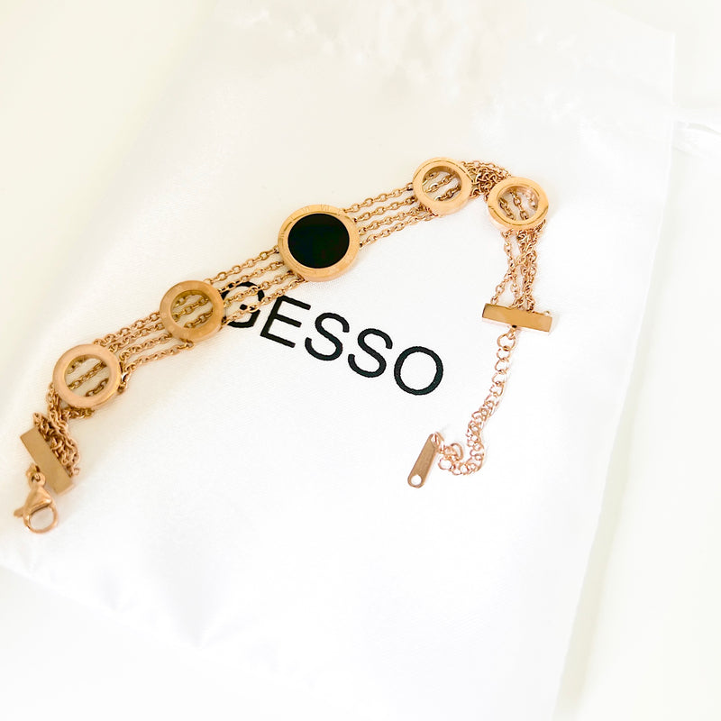 ROSE GOLD NUMERIC BRACELET