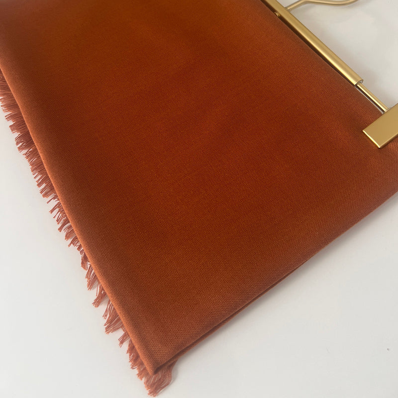 LUXURY TURKISH COTTON BURNT ORANGE