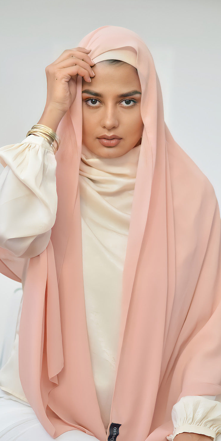 CHIFFON NUDE PINK