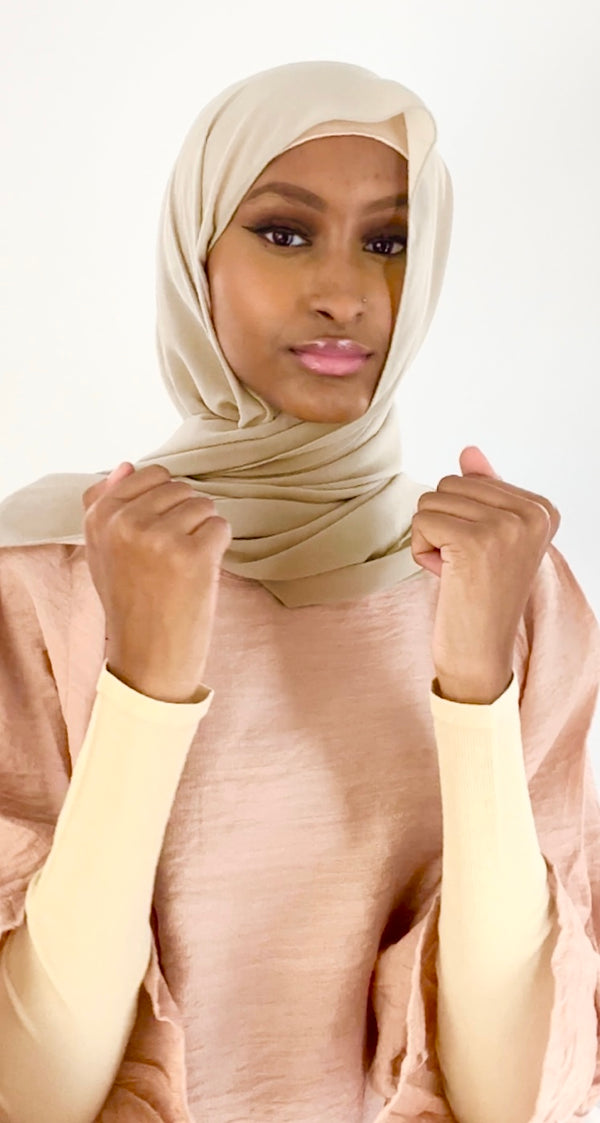 LONG SLEEVES ARM COVER NUDE