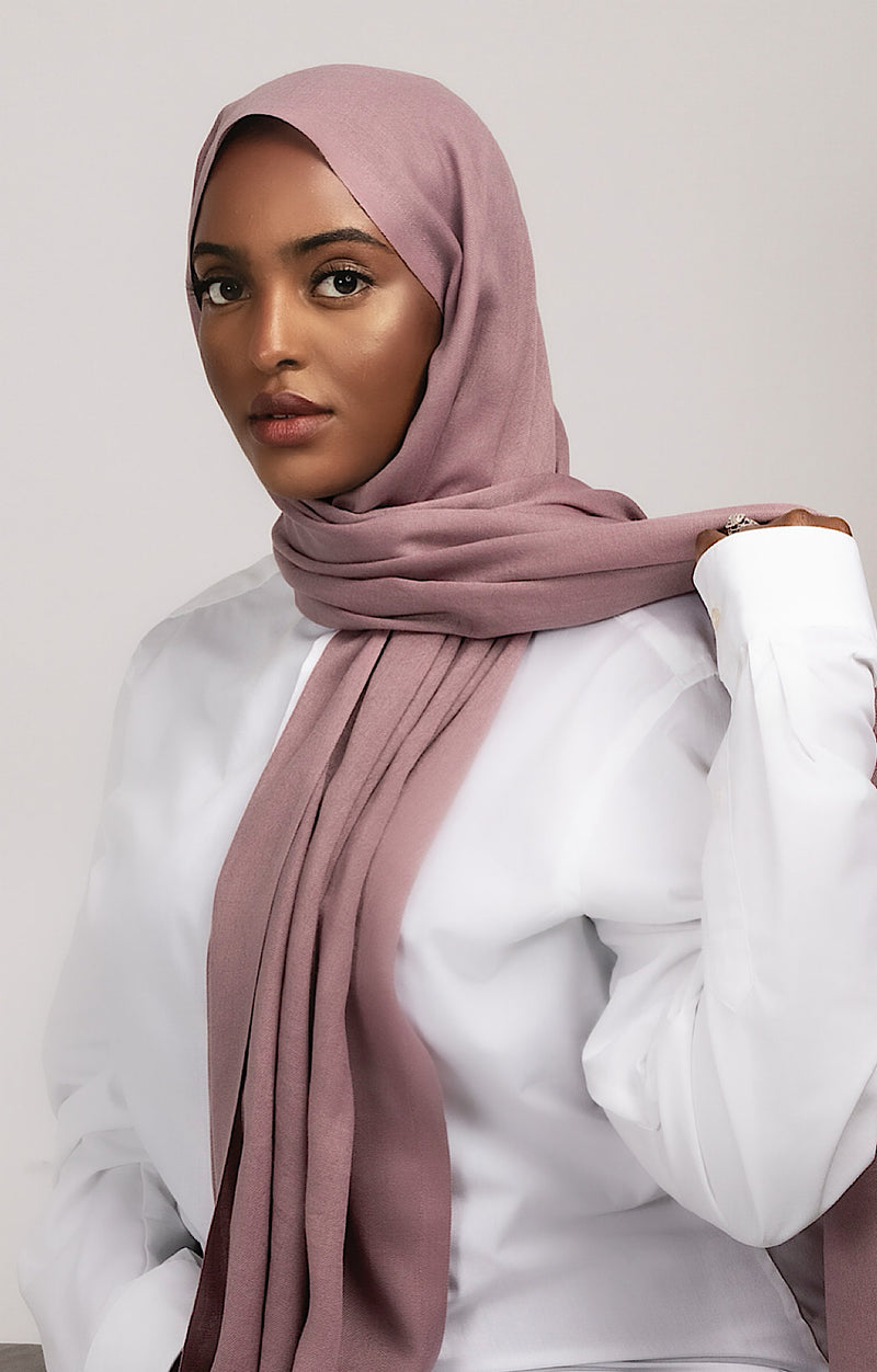 LUXURY TURKISH COTTON DEEP MAUVE