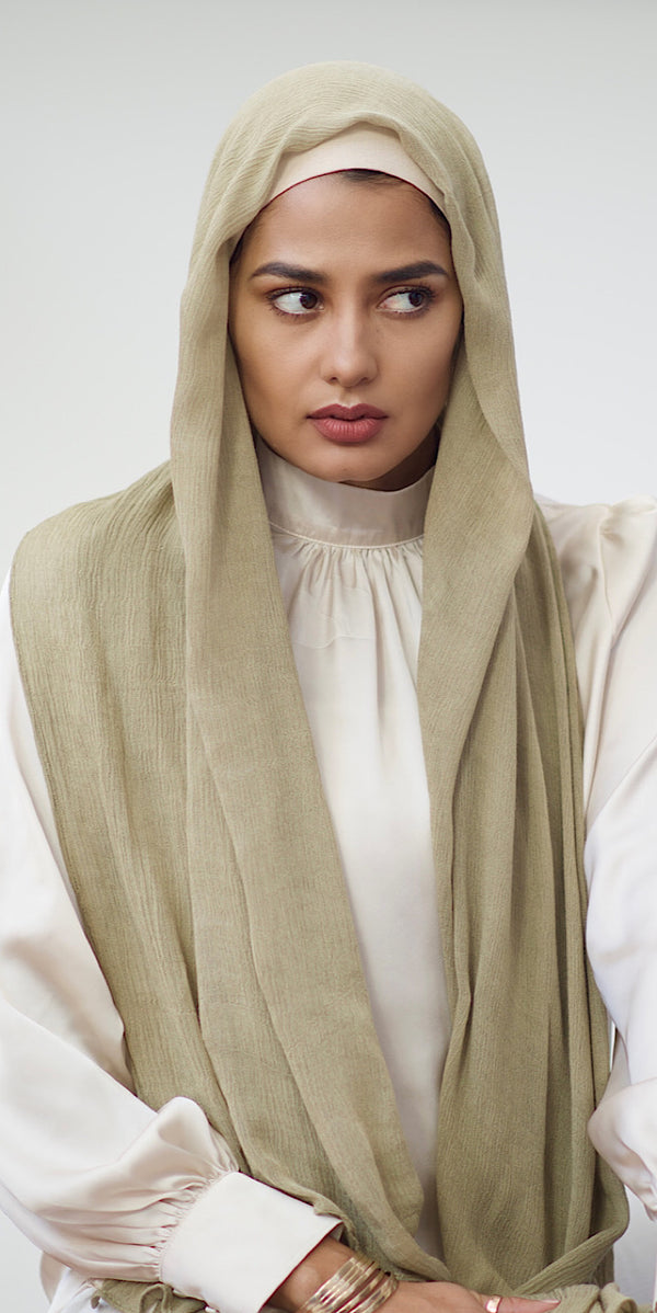 PREMIUM RAYON NUDE OLIVE