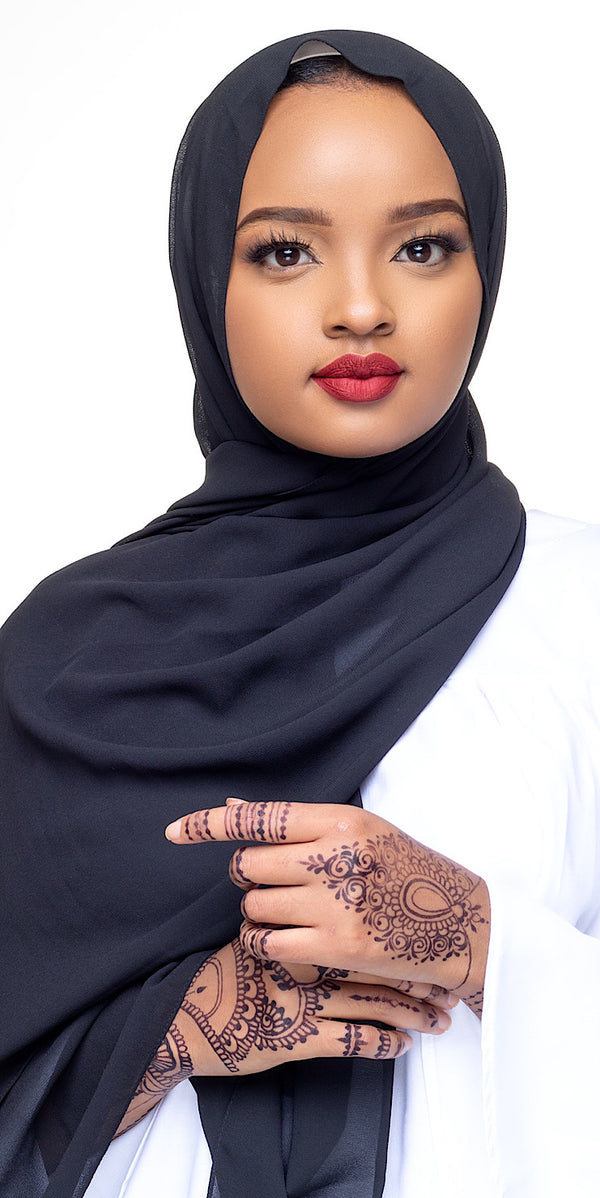 CHIFFON BLACK