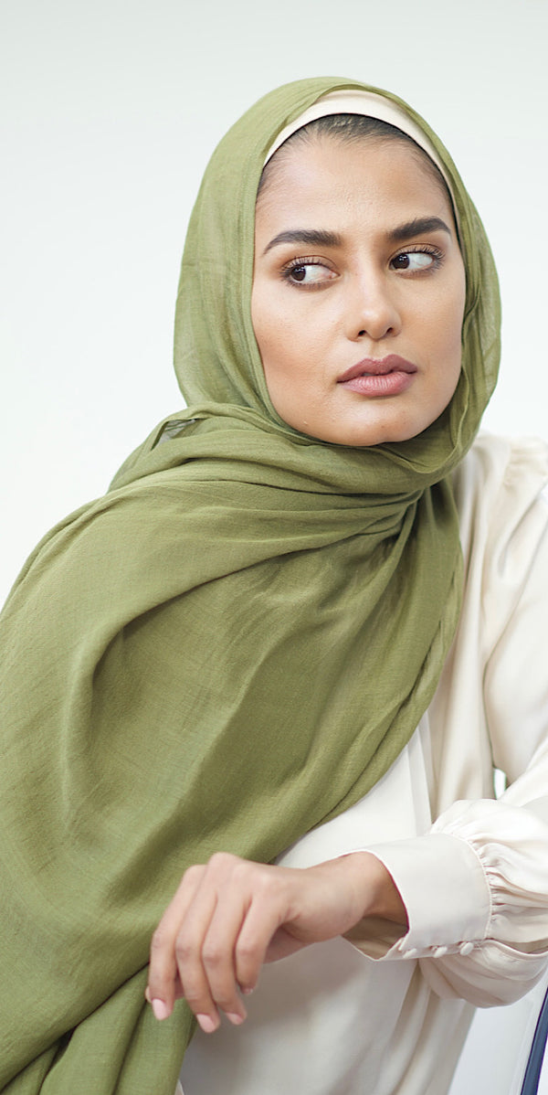 MODAL HIJAB OLIVE