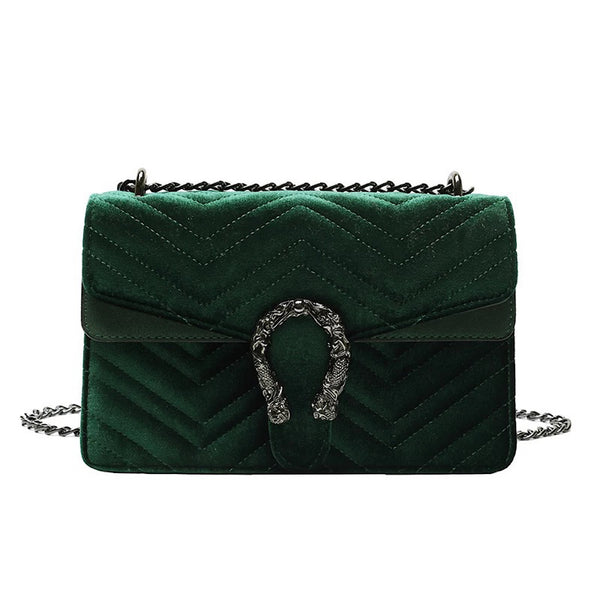 SKYLAR bag emerald green
