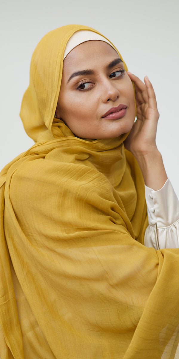 MODAL HIJAB MUSTARD